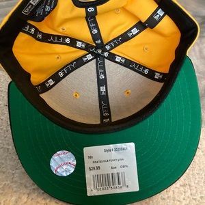 yellow snapback